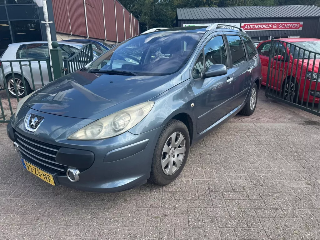 Peugeot 307 SW 1.6 7PERSOONS clima,cruise control,navi, APK 03-2026, 1e eigenaar!