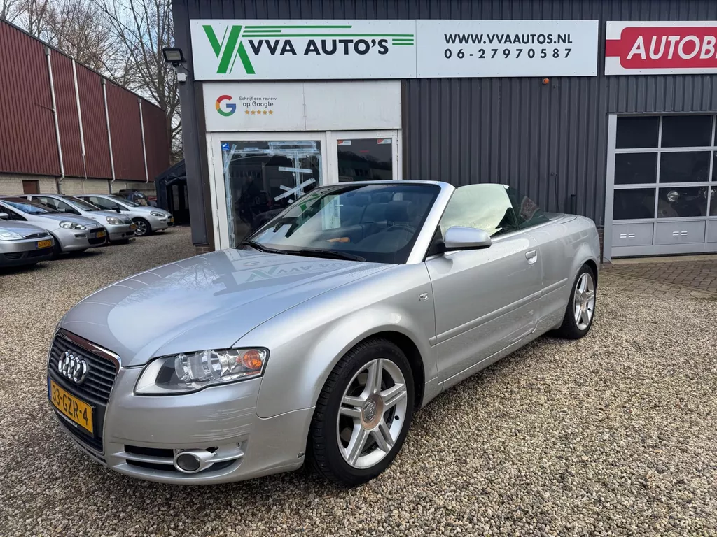 Audi A4 Cabriolet 1.8 AUTOMAAT PRO LINE clima, cruise, stoelverw, APK 04-2026