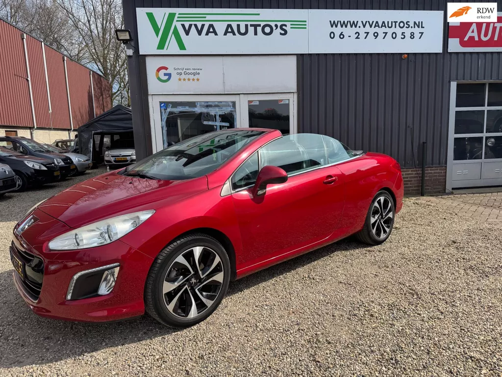 Peugeot 308 CC 1.6 clima,cruise,navi,stoelverwarming, APK 05-2026!
